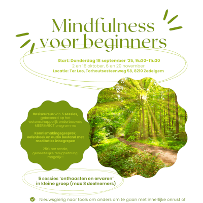 Mindfulness voor beginners